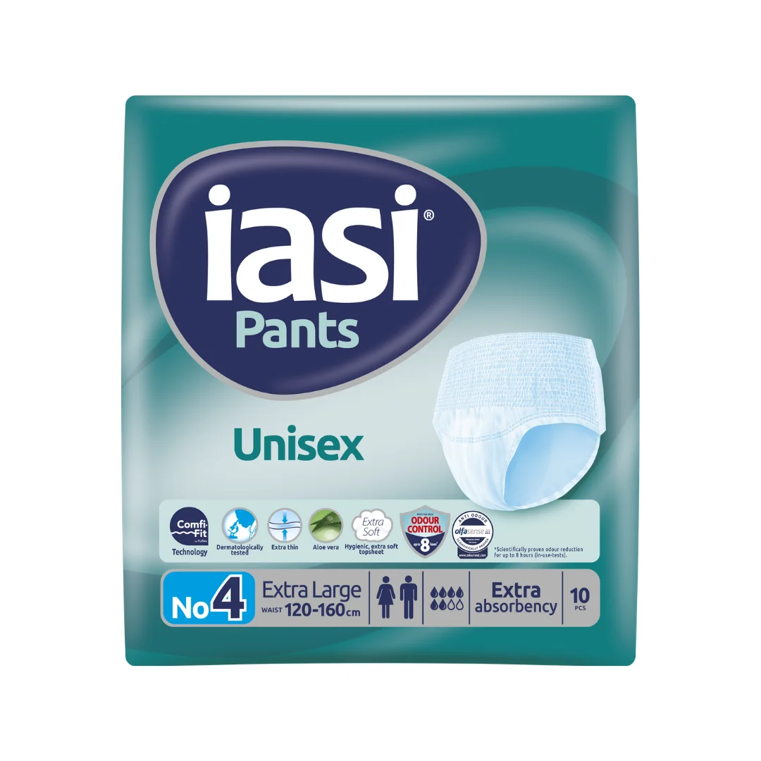 فوط IASI UNISEX للكبار 10 فوطه حجم كبير جدا