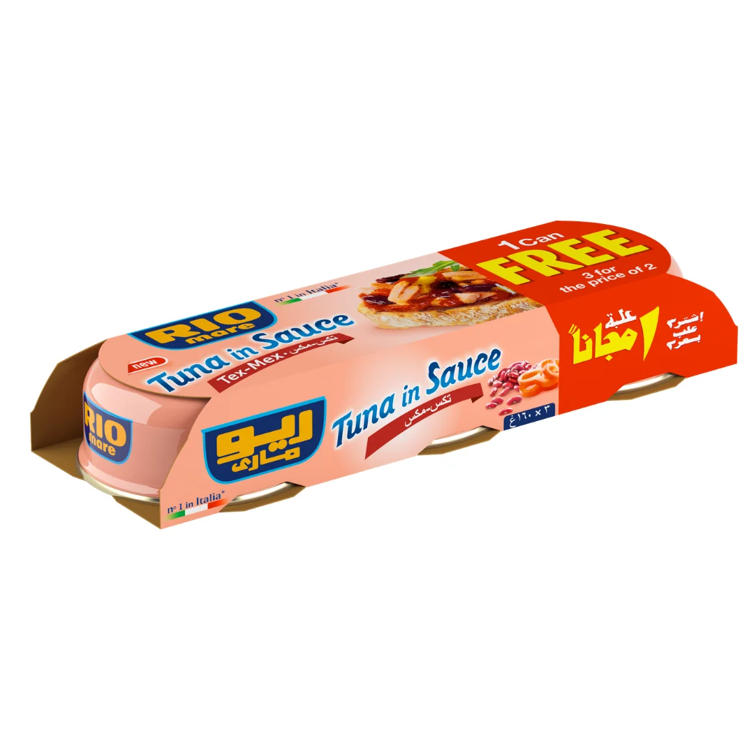 Rio Mare Ready Meal Tuna TexMex 160g x 3