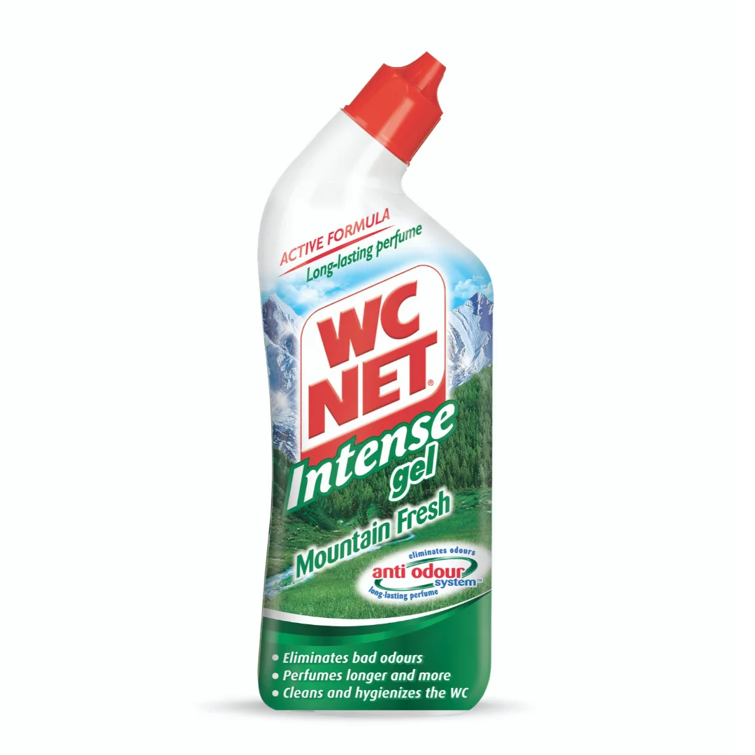 WC NET Toilet Cleaner Intense Gel Mountain Fresh 750ml