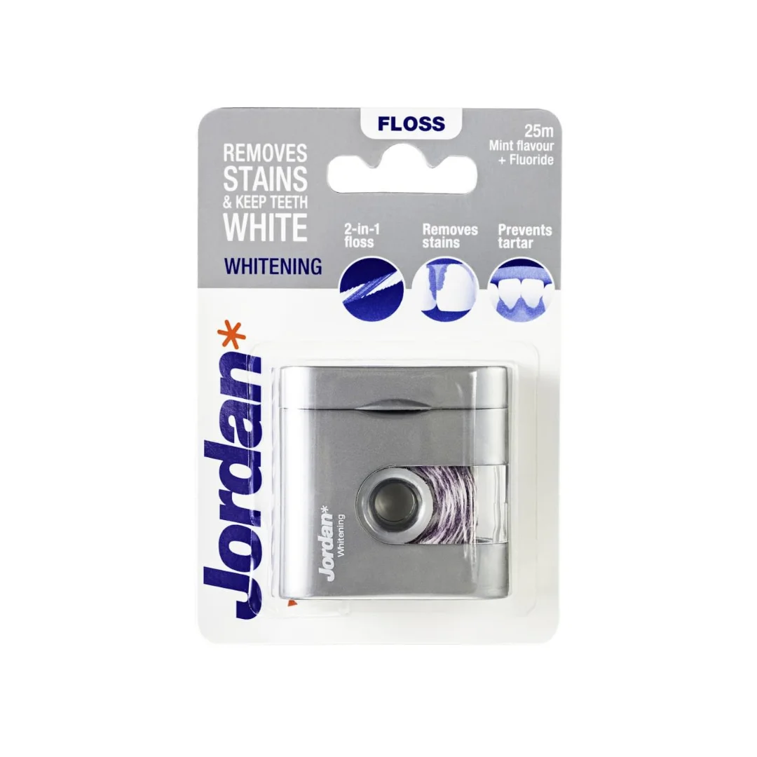Jordan Whitening Dental Floss 25 meters
