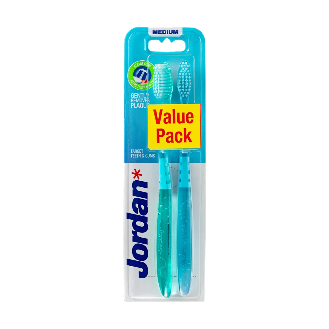 Jordan* Target Teeth & Gums Medium (2-pack)