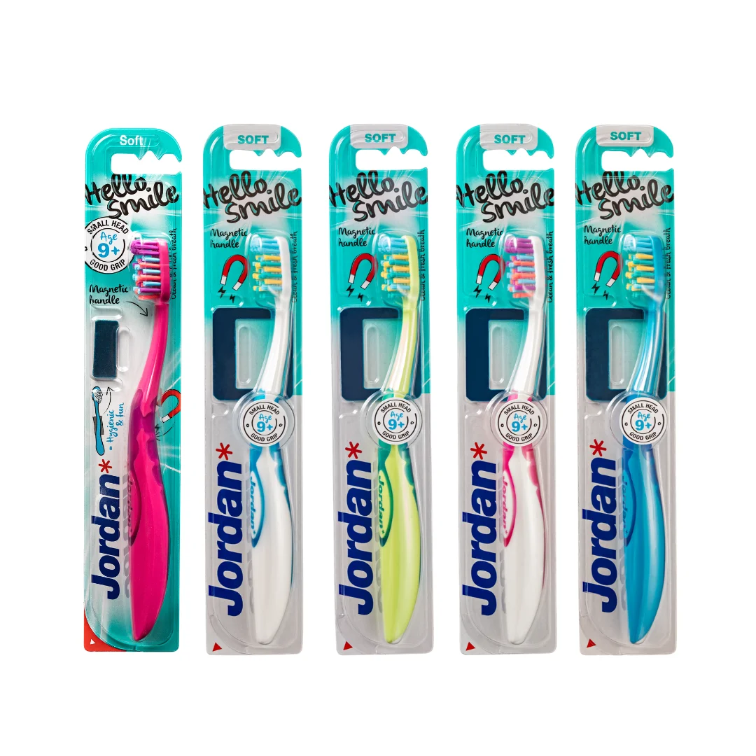 ⁦جوردان فرشاة اسنان اطفال اكبر من 9 سنوات مع مغناطيس⁩ - الصورة ⁦3⁩