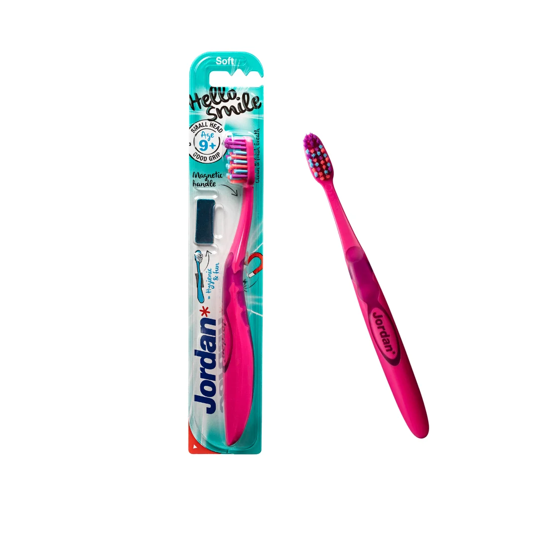 ⁦جوردان فرشاة اسنان اطفال اكبر من 9 سنوات مع مغناطيس⁩ - الصورة ⁦2⁩