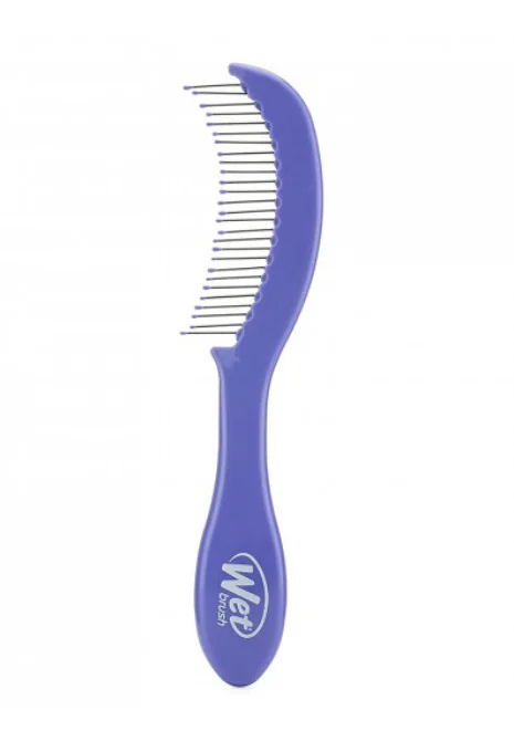 WB Custom Care Thin Hair Detangling Comb-Purple - Image 4