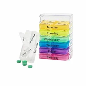 Weekly Medicine Box Cm 10*7.5*4.5CM