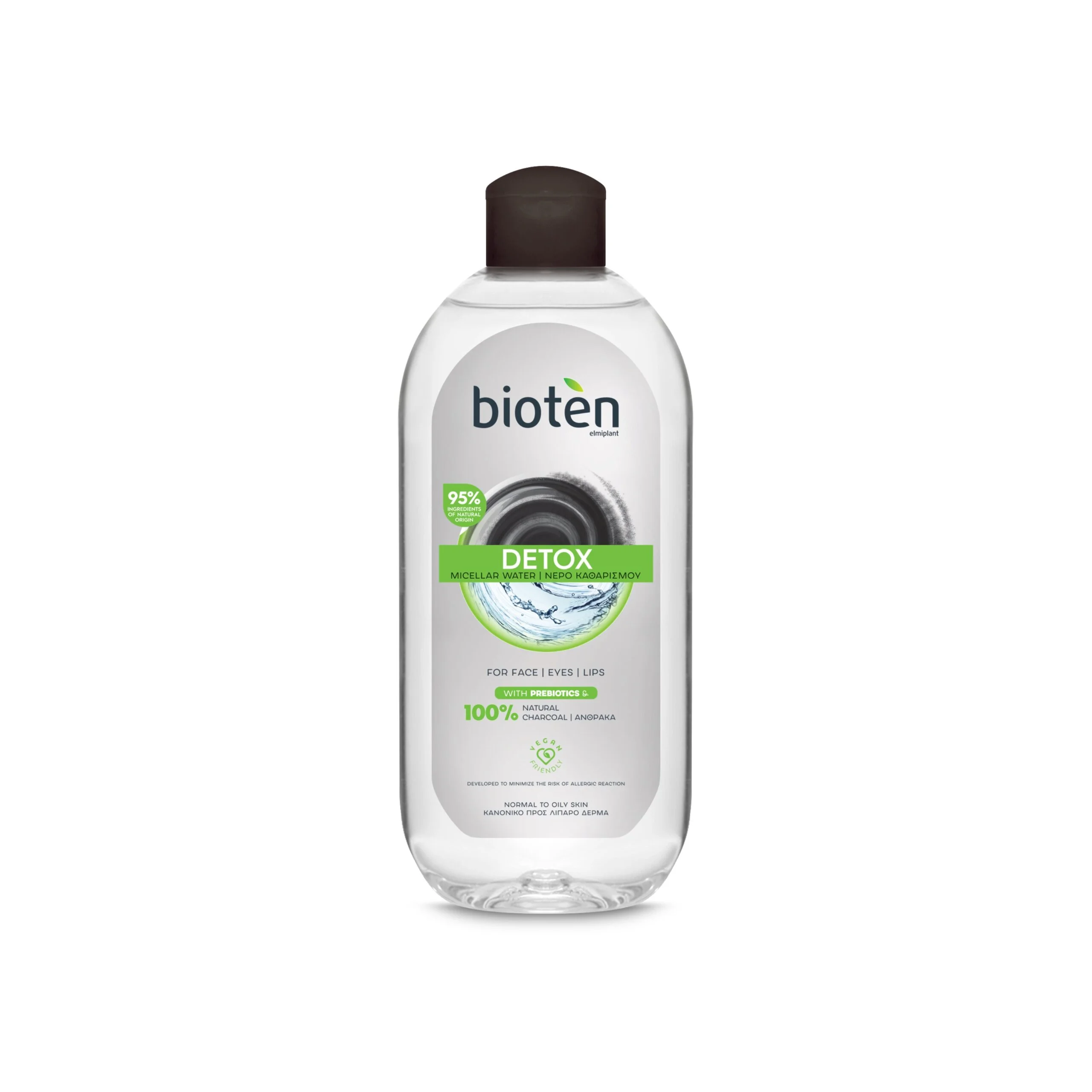 BIOTEN MICELLAR WATER DETOX CHARC 400ML