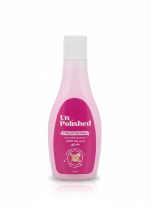 unpolished nails polish  Remover 250ml - Strengthening With Vitamin E