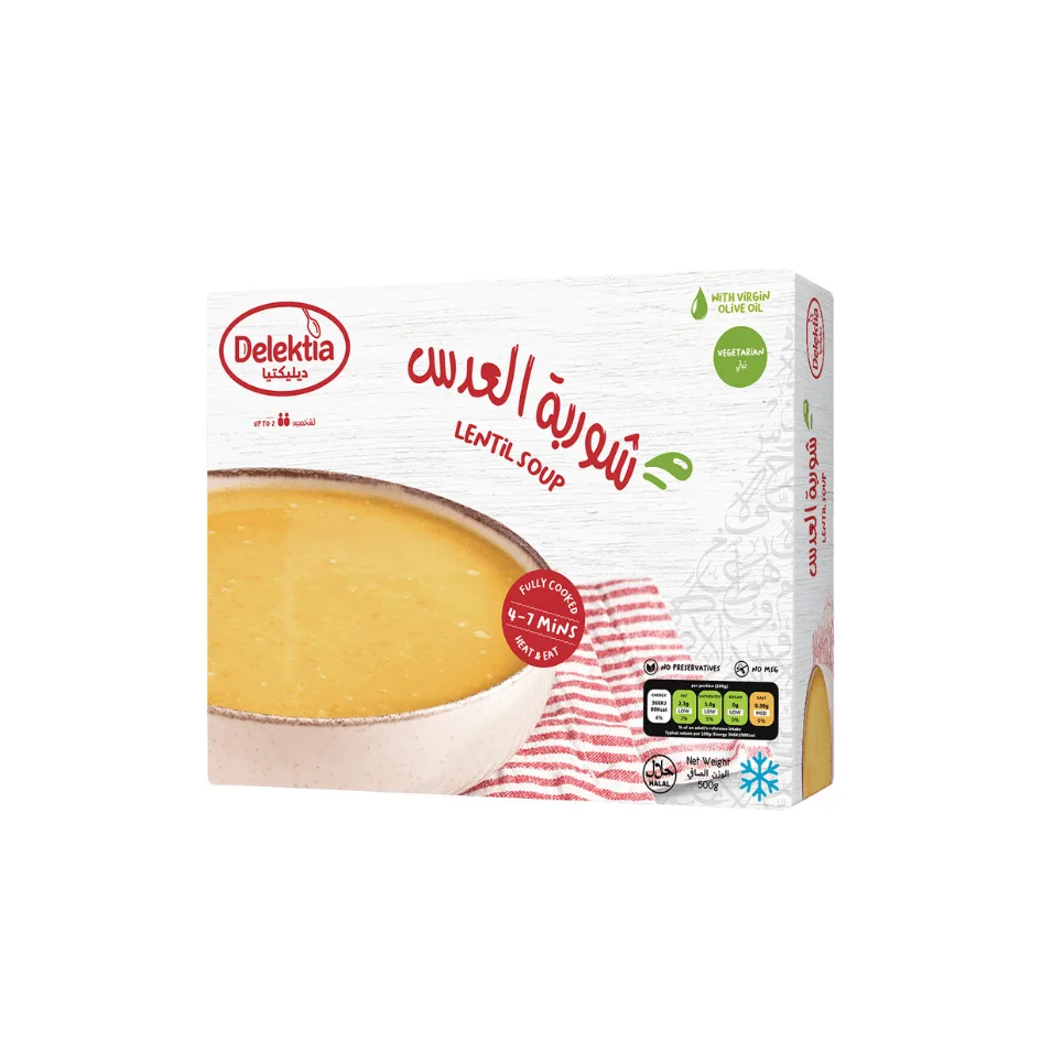 Delektia Lentil Soup 500g