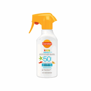 كاروتين سينسي كير كيدز – حليب واقٍ من الشمس للوجه والجسم للأطفال SPF50