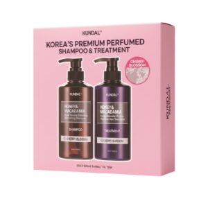 HONEY AND MACADAMIA SHAMPOO+TREATMENT 500ML -cherry blossom